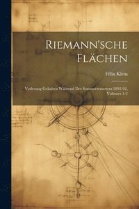 bokomslag Riemann'sche Flchen