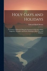 bokomslag Holy-Days and Holidays