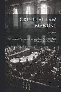 bokomslag Criminal Law Manual