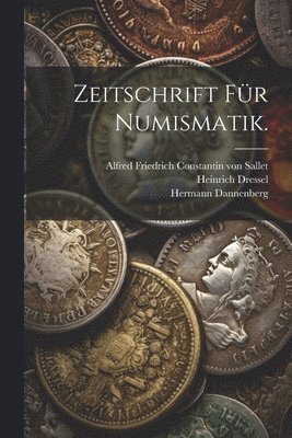 bokomslag Zeitschrift fr Numismatik.