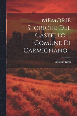 bokomslag Memorie Storiche Del Castello E Comune Di Carmignano...