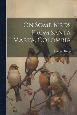 On Some Birds From Santa Marta, Colombia 1
