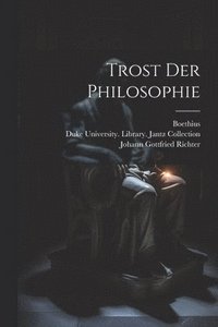 bokomslag Trost Der Philosophie