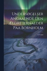 bokomslag Undersgelser angaaende den ldre jernalder paa Bornholm
