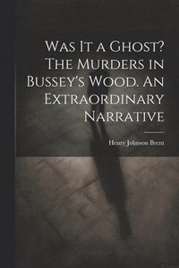 bokomslag Was It a Ghost? The Murders in Bussey's Wood. An Extraordinary Narrative
