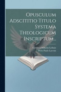 bokomslag Opusculum Adscititio Titulo Systema Theologicum Inscriptum...
