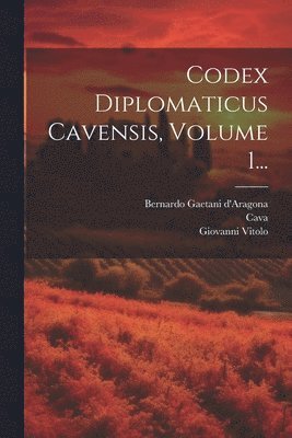Cava (Benedictine Abbey), Simeone Leone, Bernardo Gaetani D'Aragona - Codex Diplomaticus Cavensis, Volume 1..., Häftad