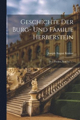 bokomslag Geschichte Der Burg- Und Familie Herberstein