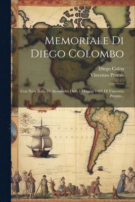 Diego Colón, Vincenzo Promis - Memoriale Di Diego Colombo, Häftad