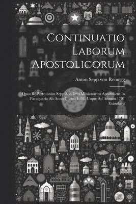 bokomslag Continuatio Laborum Apostolicorum