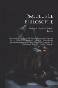 bokomslag Proclus Le Philosophe