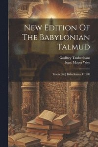 bokomslag New Edition Of The Babylonian Talmud