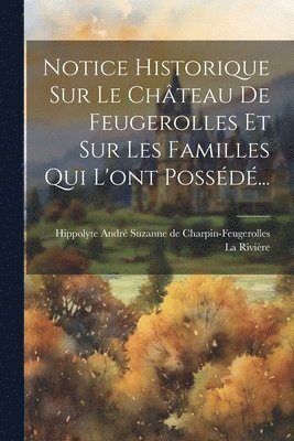 Notice Historique Sur Le Chteau De Feugerolles Et Sur Les Familles Qui L'ont Possd... 1