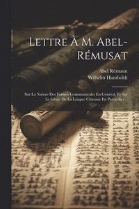 bokomslag Lettre  M. Abel-rmusat