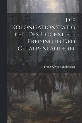 Franz Xaver Zahnbrecher - Kolonisationstätigkeit des Hochstifts Freising in den Ostalpenländern., Häftad