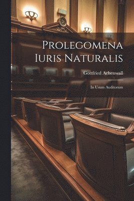 bokomslag Prolegomena Iuris Naturalis