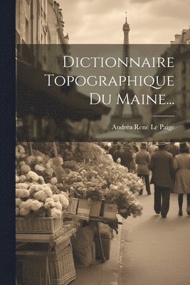 Dictionnaire Topographique Du Maine... 1
