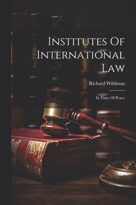 bokomslag Institutes Of International Law