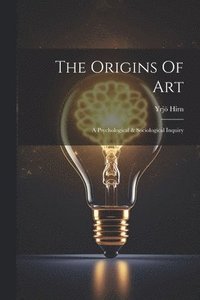 bokomslag The Origins Of Art