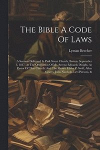 bokomslag The Bible A Code Of Laws