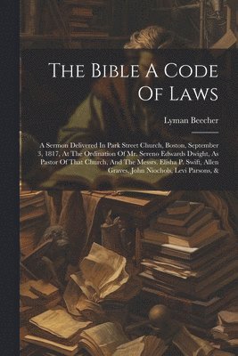 The Bible A Code Of Laws 1