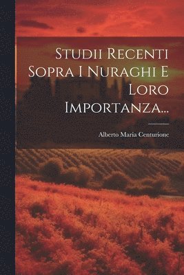 Studii Recenti Sopra I Nuraghi E Loro Importanza..., Häftad