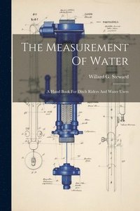 bokomslag The Measurement Of Water