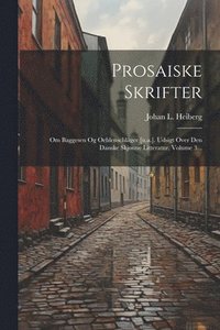 bokomslag Prosaiske Skrifter