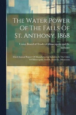 The Water Power Of The Falls Of St. Anthony. 1868 1