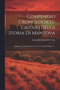 bokomslag Compendio Cronologico-critico Della Storia Di Mantova