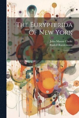 bokomslag The Eurypterida Of New York