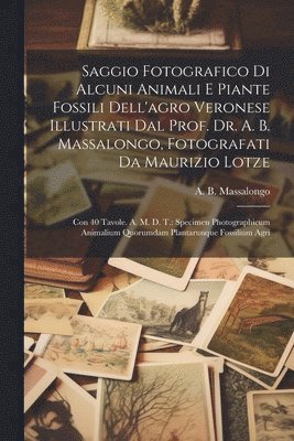 bokomslag Saggio Fotografico Di Alcuni Animali E Piante Fossili Dell'agro Veronese Illustrati Dal Prof. Dr. A. B. Massalongo, Fotografati Da Maurizio Lotze