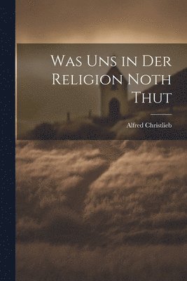 bokomslag Was Uns in der Religion Noth Thut