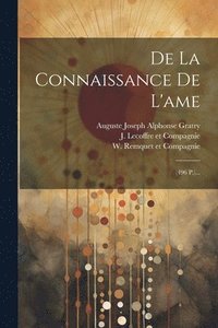 bokomslag De La Connaissance De L'ame