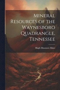 bokomslag Mineral Resources of the Waynesboro Quadrangle, Tennessee