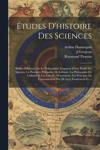 bokomslag tudes D'histoire Des Sciences