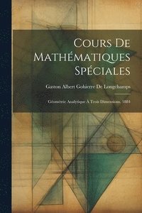 bokomslag Cours De Mathmatiques Spciales