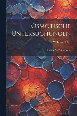 bokomslag Osmotische Untersuchungen