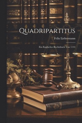 bokomslag Quadripartitus