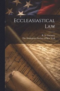 bokomslag Eccleasiastical Law