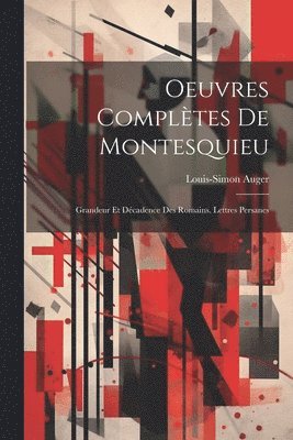Oeuvres Compltes De Montesquieu 1