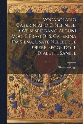 bokomslag Vocabolario Cateriniano O Siennese, Ove Si Spiegano Alcuni Voci E Frasi Di S. Caterina Da Siena, Usate Nellle Sue Opere, Secondo Il Dialette Sanese