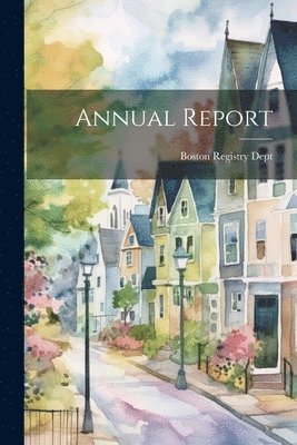 bokomslag Annual Report