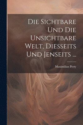bokomslag Die Sichtbare Und Die Unsichtbare Welt, Diesseits Und Jenseits ...