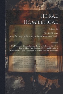 bokomslag Horae Homileticae