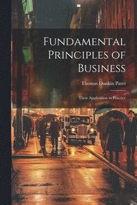 bokomslag Fundamental Principles of Business