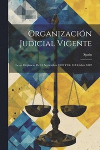 bokomslag Organizacin Judicial Vigente