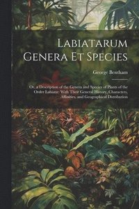 bokomslag Labiatarum Genera Et Species