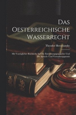 bokomslag Das Oesterreichische Wasserrecht