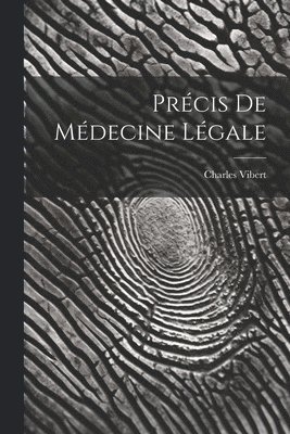 bokomslag Prcis De Mdecine Lgale
